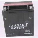BATTERIE MOTO 12V TASHIMA YTX16BS